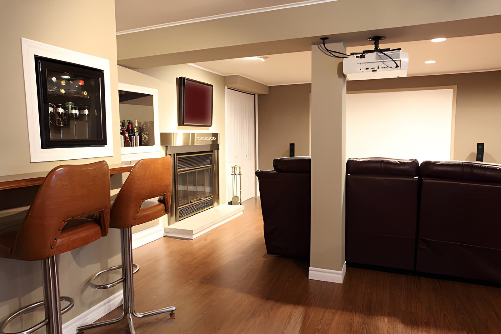 Beautiful remodeled basement